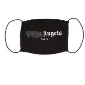 Palm Angels Sprayed Logo Face Mask